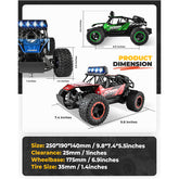 YCFUN Toy Grade 1:14 Scale Electric Remote Control Car